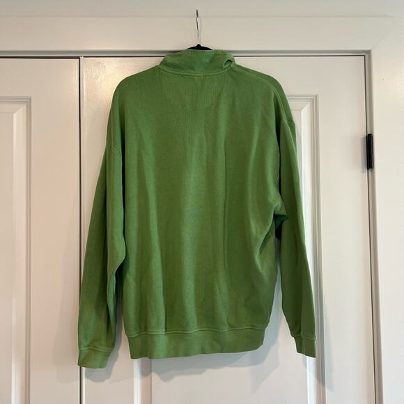 Tommy Bahama Men's Relaxed Fit Quarter Zip Pullover in Green Size‎ M - Picture 6 of 9